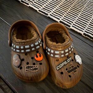 New without tags Stars Wars Chewbacca limited edition toddler crocs size 7